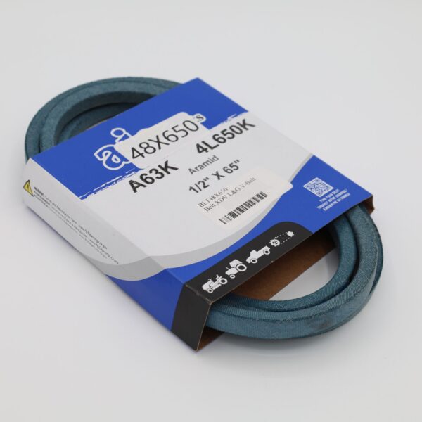 1/2" x 65" Wrapped V-Belt - Image 2