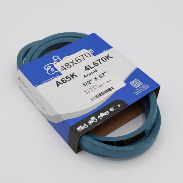 1/2" x 67" Wrapped V-Belt - Image 2