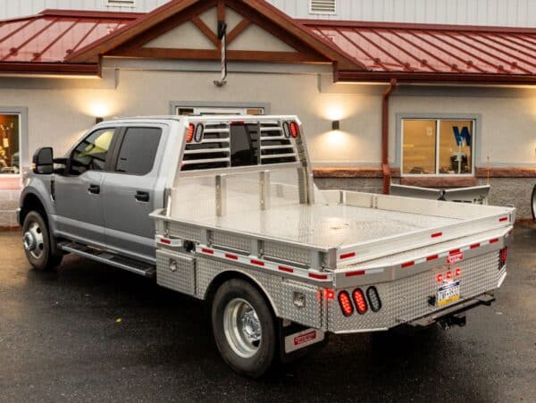 Zimmerman 97"x114" Aluminum Flat Bed - Fits Ford 2017 - Newer 60" CA Cab and Chassis - Image 8