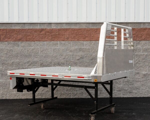 Zimmerman 97"x102" Aluminum Flat Bed - Fits Ford 2017 - Newer Dual Wheel Long Bed - Image 3