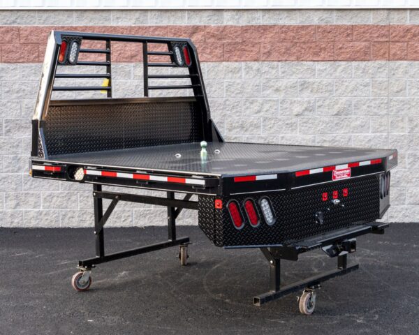 Zimmerman 84"x84" Steel Flat Bed - Fits GM/Dodge Single Wheel Short BEds - Image 2