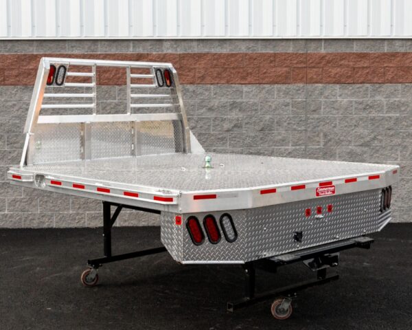 Zimmerman 97"x102" Aluminum Flat Bed - Fits Dual Wheel Long Bed