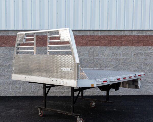 Zimmerman 97"x114" Aluminum Flat Bed - Fits Ford 2017 - Newer 60" CA Cab and Chassis - Image 3