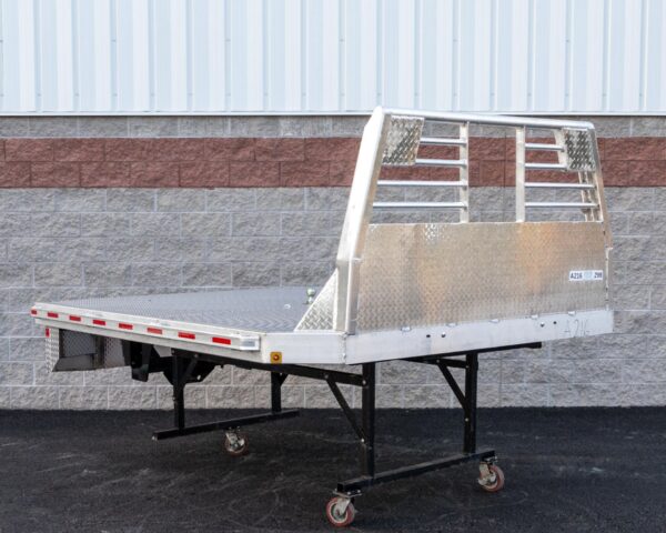 Zimmerman 97"x114" Aluminum Flat Bed - Fits Ford 2017 - Newer 60" CA Cab and Chassis - Image 2