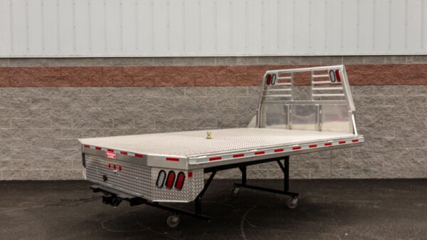 Zimmerman 97"x136" Aluminum Flat Bed - fits Dual Wheel 84" CA Cab and Chassis