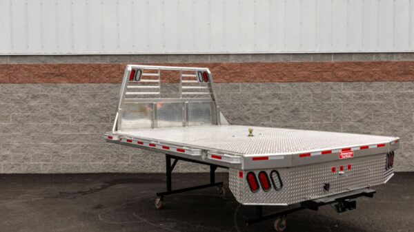 Zimmerman 97"x136" Aluminum Flat Bed - fits Dual Wheel 84" CA Cab and Chassis - Image 2