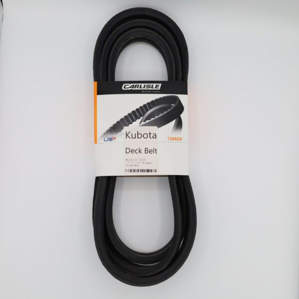 1/2" x 113.25" Double Wrapped V-Belt | Fits Kubota's with 54" deck