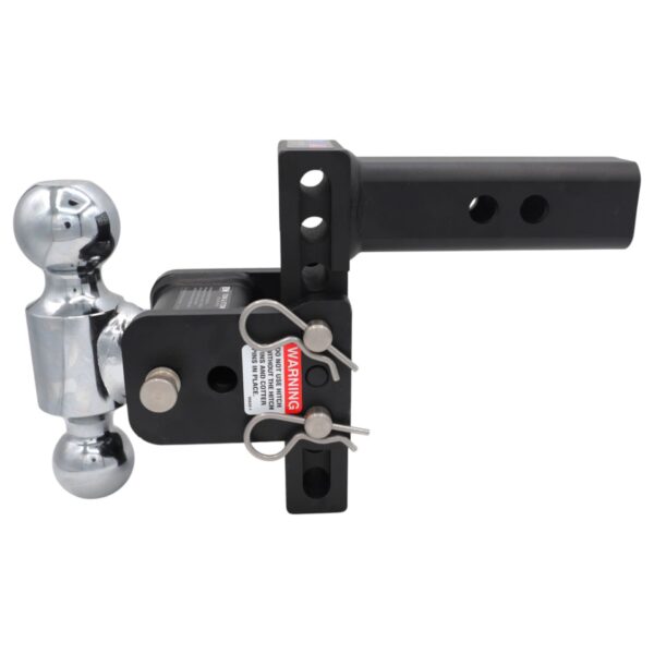 B&W Tow and Stow Trailer Hitch 2" Receiver with 2 Balls and 5" Drop, Fits 2" Receivers - Image 3