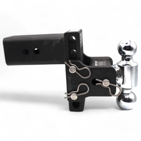 B&W Tow and Stow Trailer Hitch 3" Receiver with 2 Balls and 5" Drop, Fits 3" Receivers - Image 3