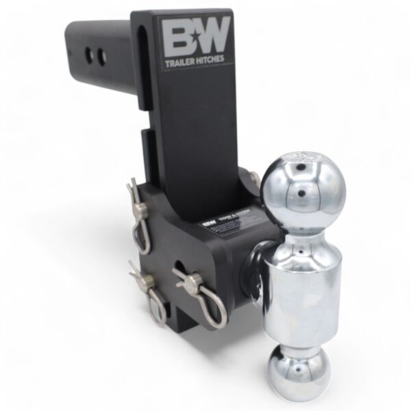 B&W Trailer Hitch – 7" Drop, 2-Balls (2" & 2 5/16") for 2.5" Receiver Hitch