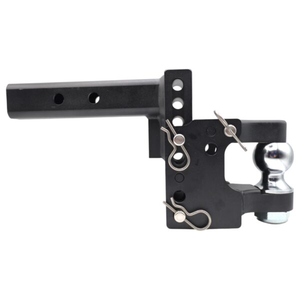 B&W Adjustable Duplex Pintle Hitch – 8 Ton Hook, 5 Ton 2 5/16" Ball, 2" Shank - Image 5