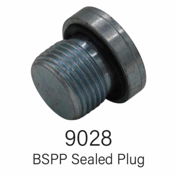 Series 9028 BSPP Sealed Plug Size #2-#12