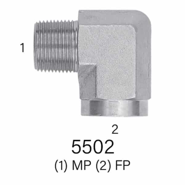 Series 5502 Street Elbow Hydraulic Fitting