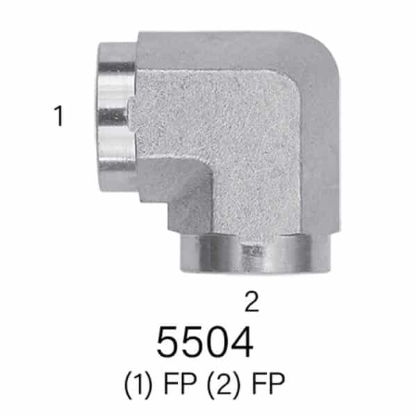 FPT Street 90° elbow Hydraulic fittings