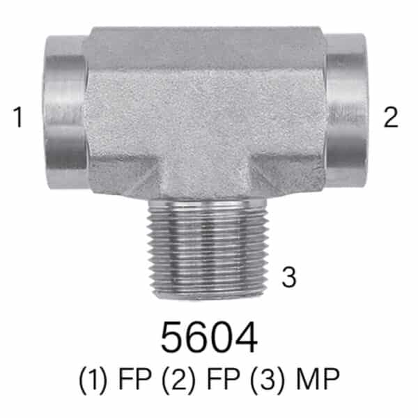 Hydraulic Tee Series 5604