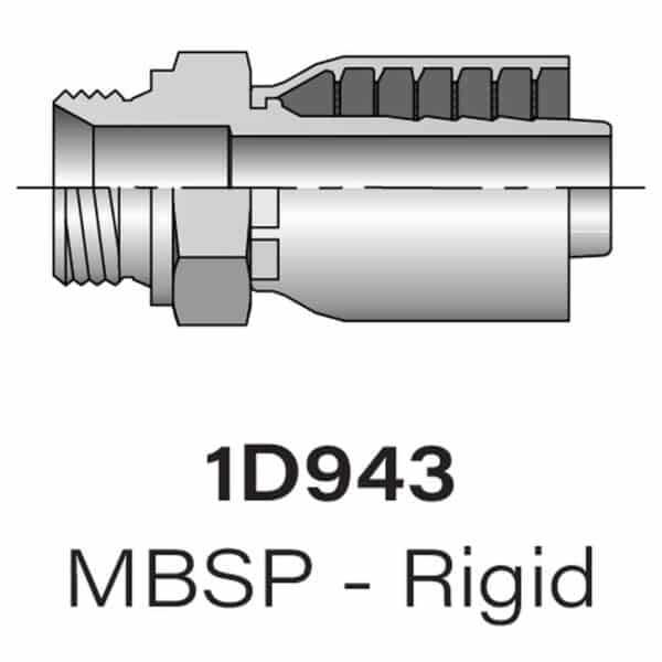 Parker Series 1D943 Male BSP, Size #4-#16