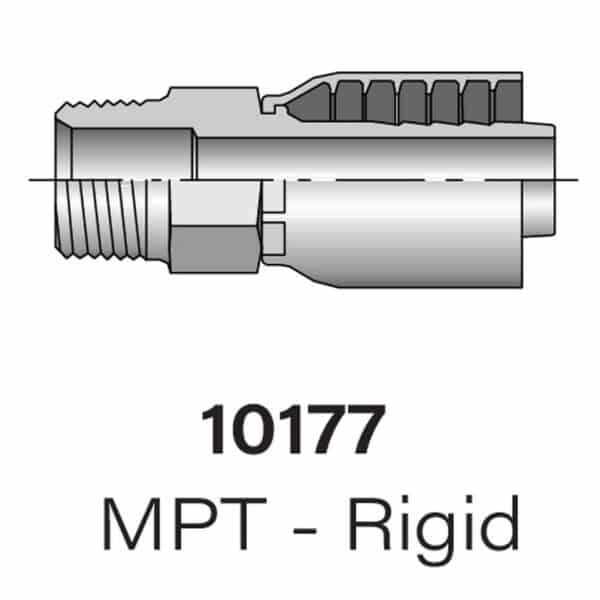 Parker Series 10177 MPT, Size #12-#20