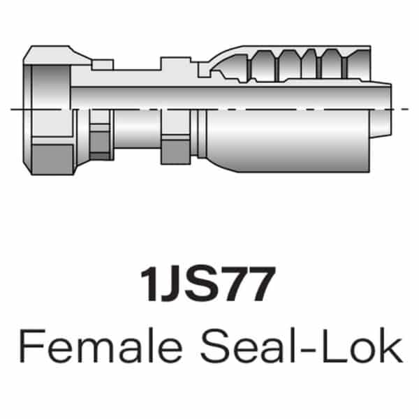 Parker Series 1JS77 Female OFS, Size #10-#20