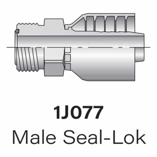 Parker Series 1J077 MOFS, Size #12-#20