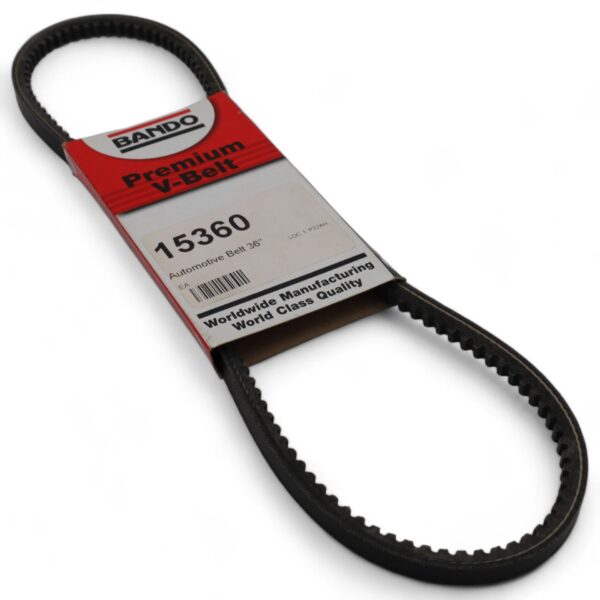 Automotive 15 Series Open-Faced Cogged V-Belt – 15/32" x 36" - Image 2