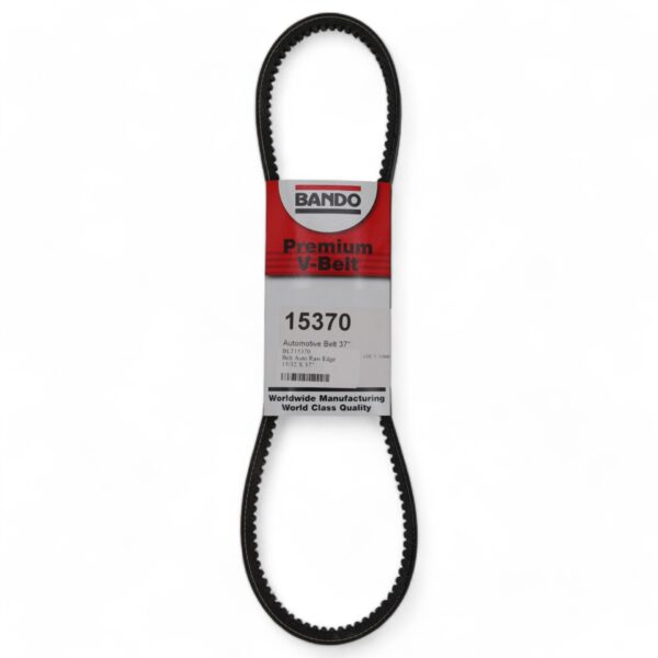 Automotive 15 Series Open-Faced Cogged V-Belt – 15/32" x 37"