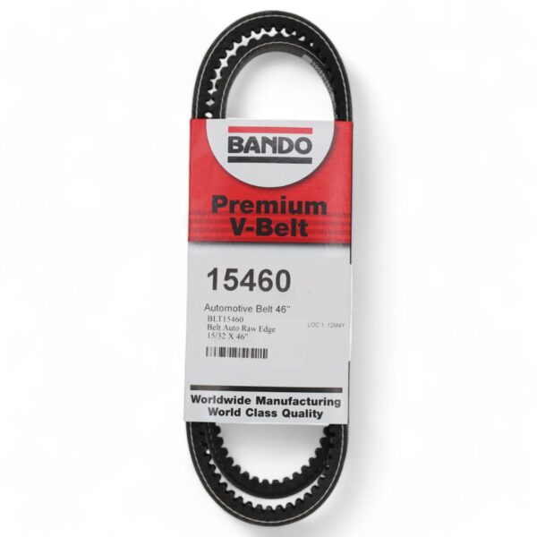 Automotive 15 Series Open-Faced Cogged V-Belt – 15/32" x 46"