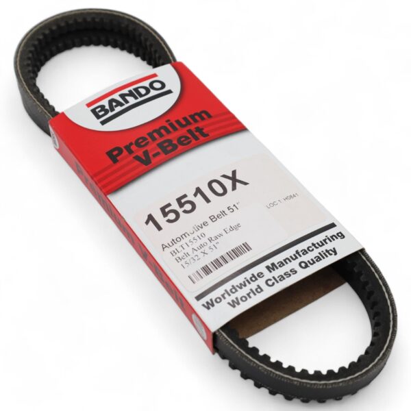 Automotive 15 Series Open-Faced Cogged V-Belt – 15/32" x 51" - Image 2