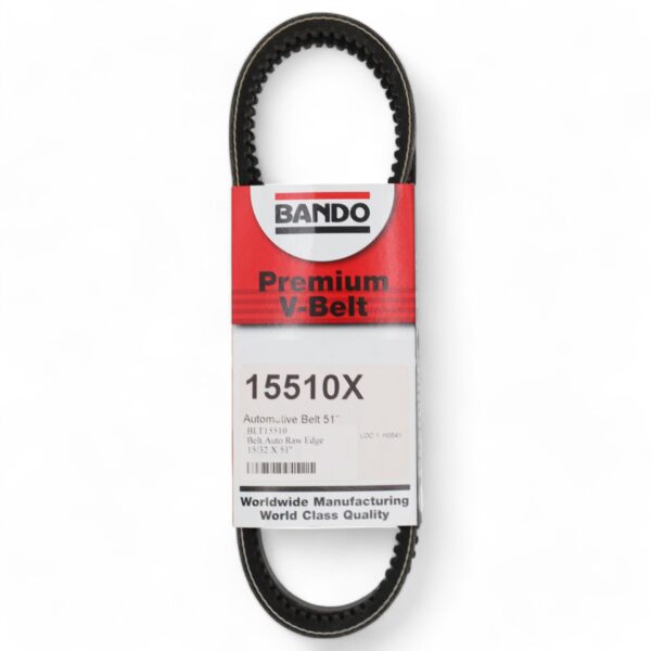 Automotive 15 Series Open-Faced Cogged V-Belt – 15/32" x 51"