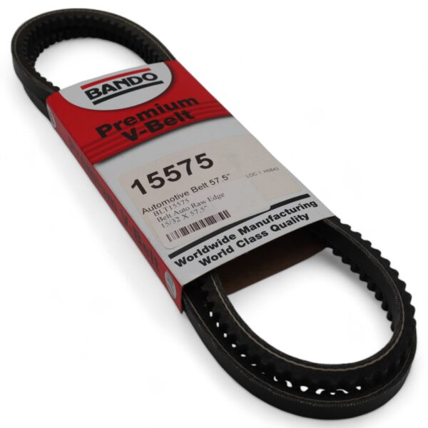 Automotive 15 Series Open-Faced Cogged V-Belt – 15/32" x 57.5" - Image 2