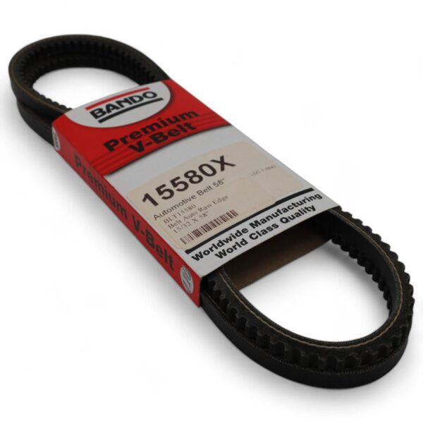 Automotive 15 Series Open-Faced Cogged V-Belt – 15/32" x 58" - Image 2