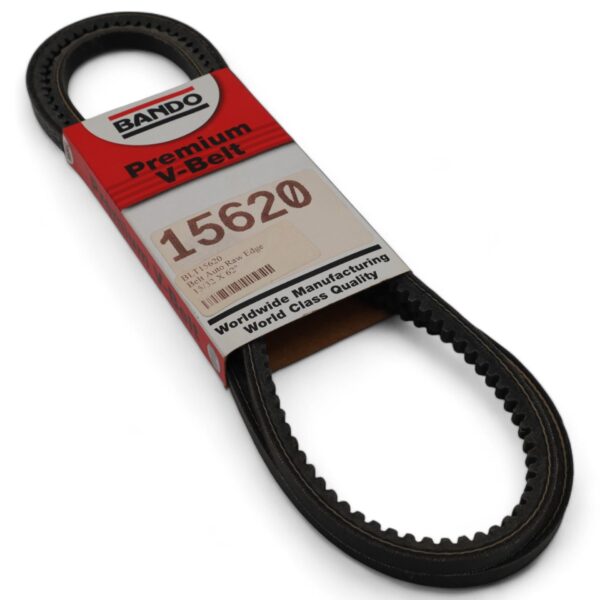 Automotive 15 Series Open-Faced Cogged V-Belt – 15/32" x 62" - Image 2