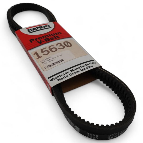 Automotive 15 Series Open-Faced Cogged V-Belt – 15/32" x 63" - Image 2