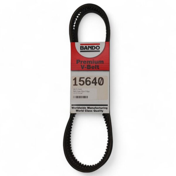 Automotive 15 Series Open-Faced Cogged V-Belt – 15/32" x 64"