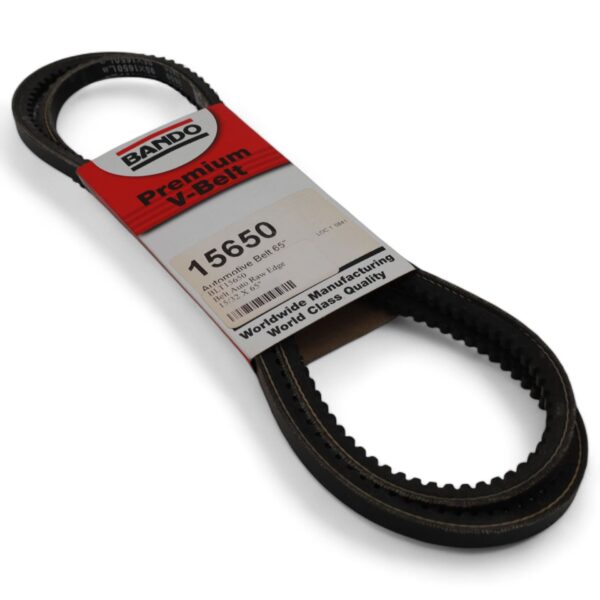 Automotive 15 Series Open-Faced Cogged V-Belt – 15/32" x 65" - Image 2