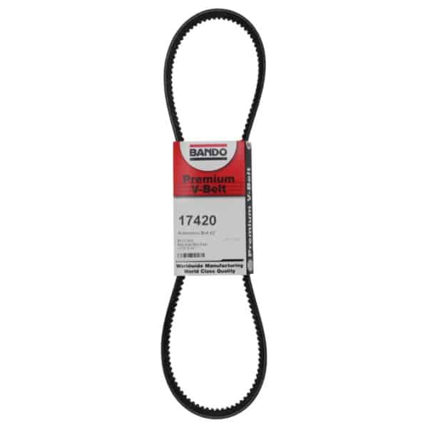 Automotive 17 Series - 17/32" x 42" Cogged Open Face Belt