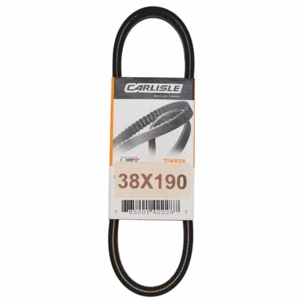 3/8" x 19" Wrapped V-Belt – Durable and Reliable for Machinery and Equipment