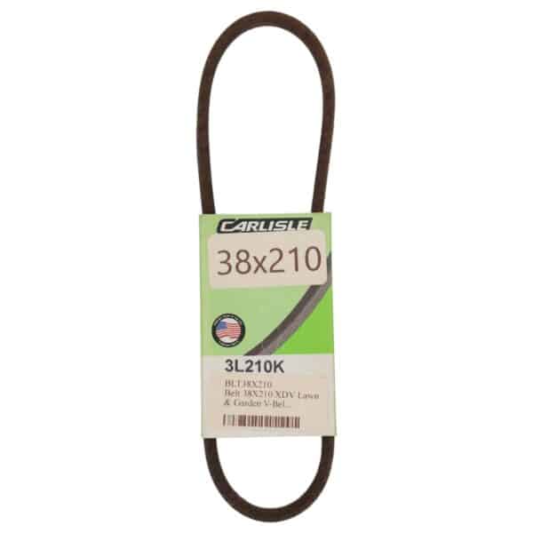 3/8" x 21" Wrapped V-Belt – Durable and Reliable for Machinery and Equipment