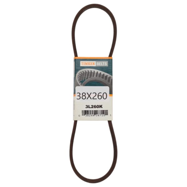 3/8" x 26" Wrapped V-Belt – Durable and Reliable for Long-Term Machinery Performance