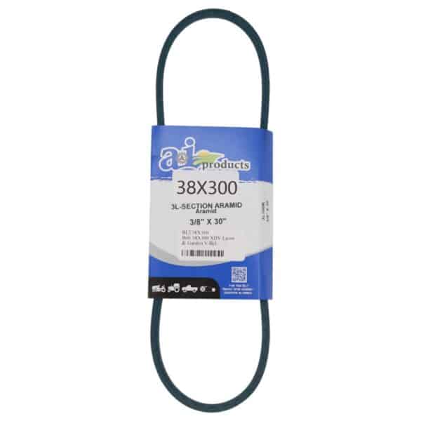 3/8" x 30" Wrapped V-Belt – Long-Lasting Durability for Machinery and Equipment