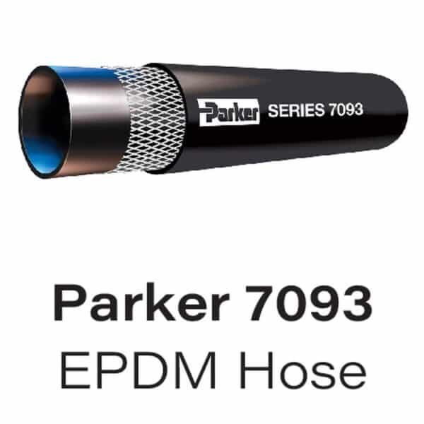 Parker Series 7093 GST II General Purpose Industrial Air & Water Hose, 200 PSI, 212°F