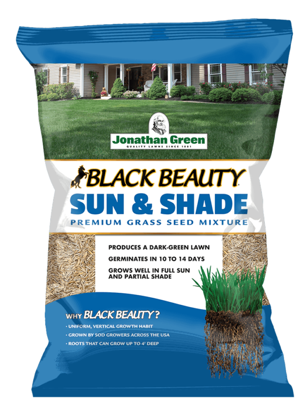 Jonathan Green Black Beauty Sun & Shade Grass Seed, 7 lb