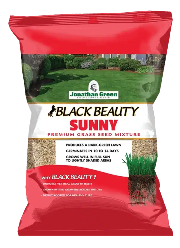 Jonathan Green Black Beauty Sunny, Grass Seed, 7 lb